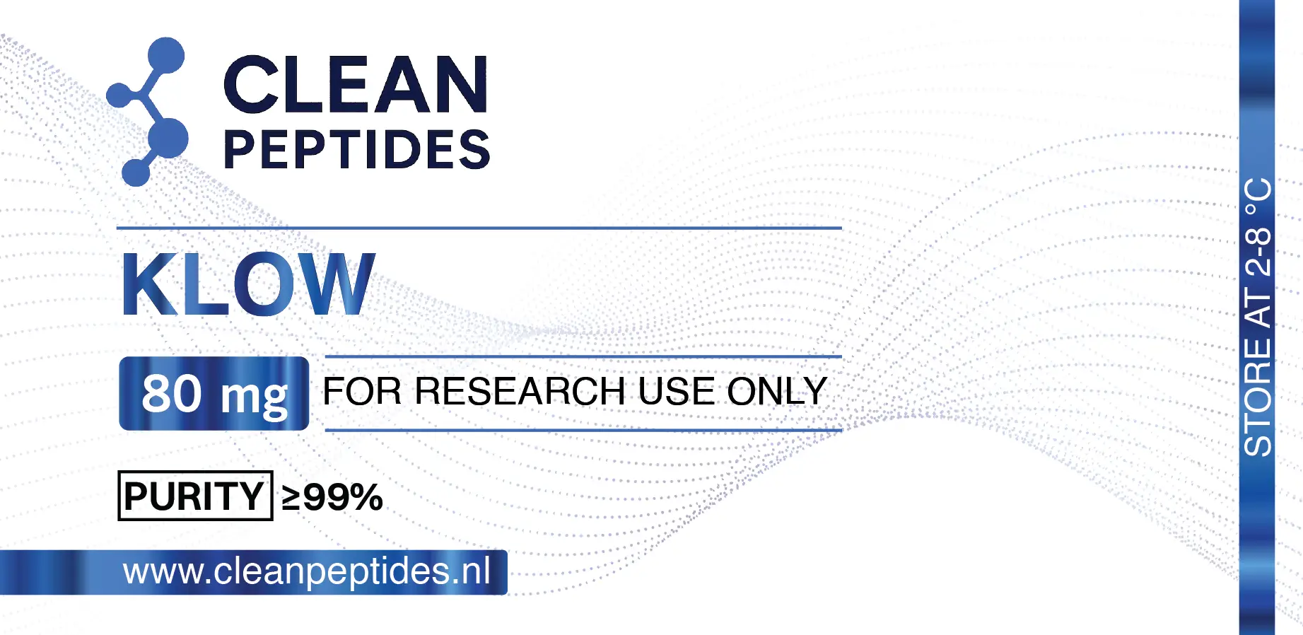 KLOW 80 mg (BPC-157 + TB-500 + GHK-Cu + KPV) - Afbeelding 3